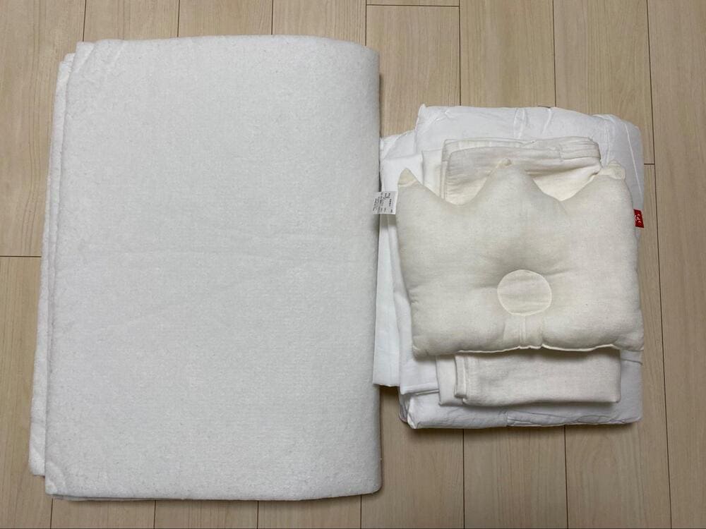 サンデシカ　はじめてママのお悩みを解決する　ミニ布団6点セット　口コミ