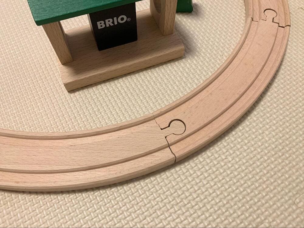 BRIO 木製レール　口コミ