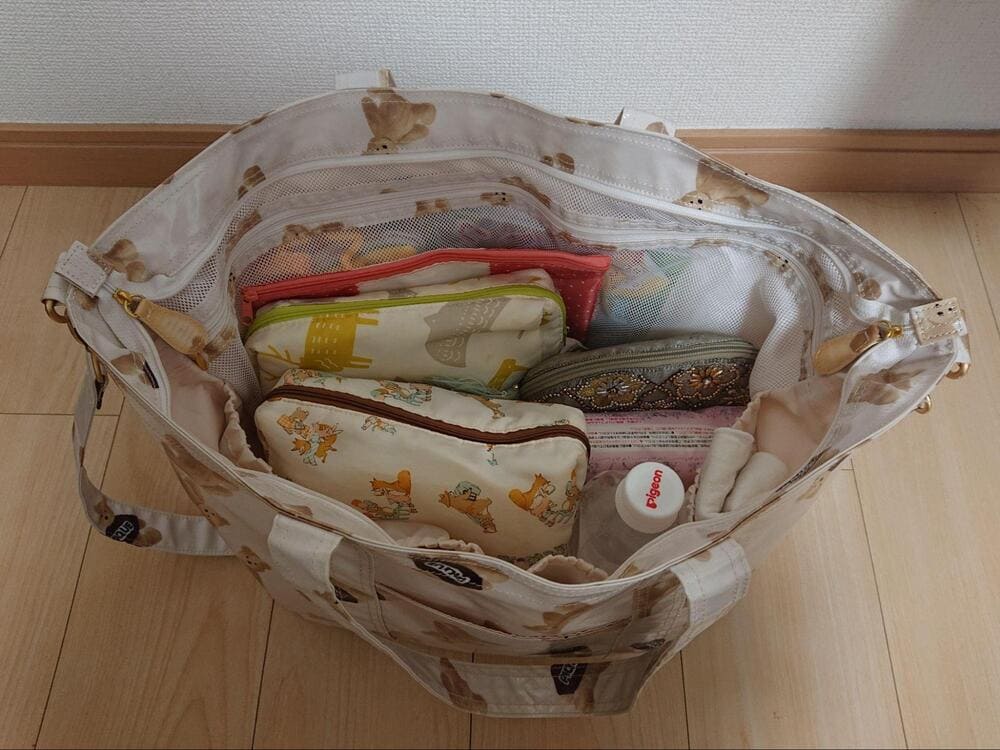 ジェラートピケ ママバッグ　口コミ