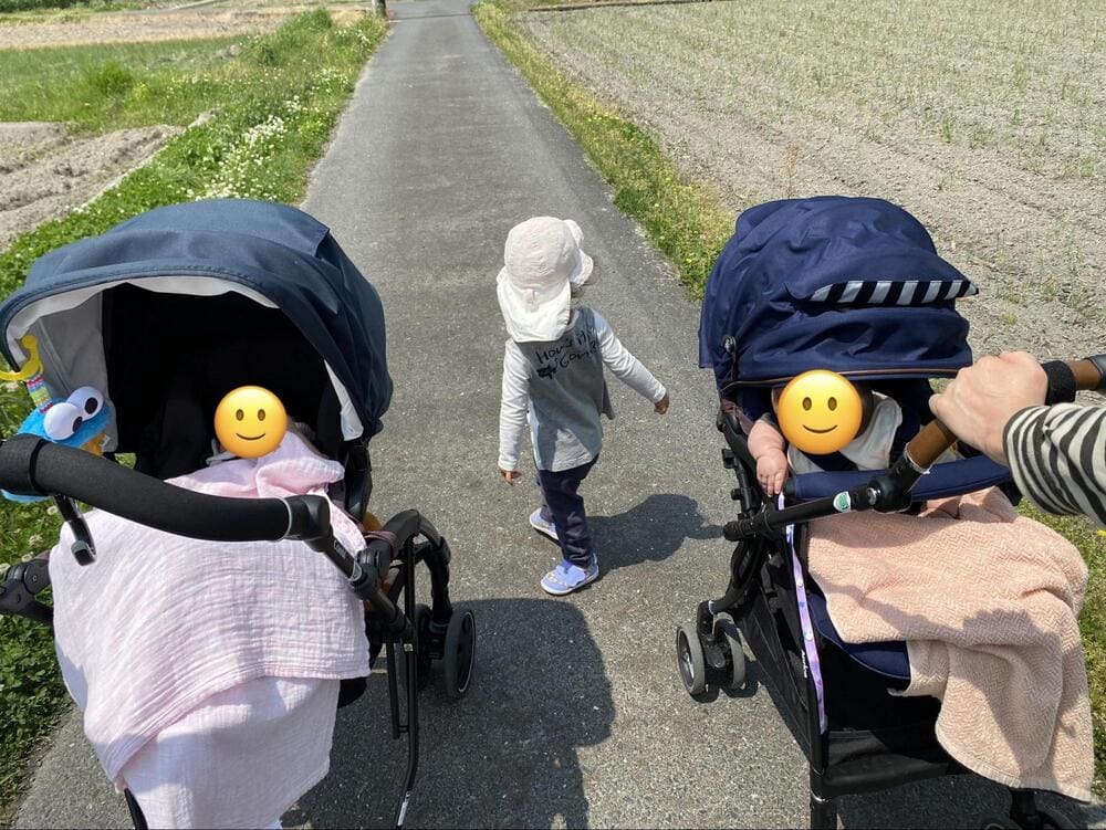 ベビーカー 田舎 必要