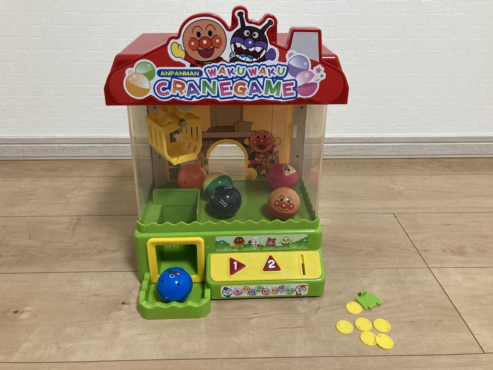 アガツマ アンパンマン カプセルころりん!クレーンゲーム 口コミ