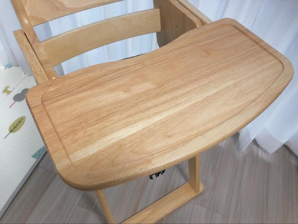 カトージ　木製ワイドハイチェア　口コミ