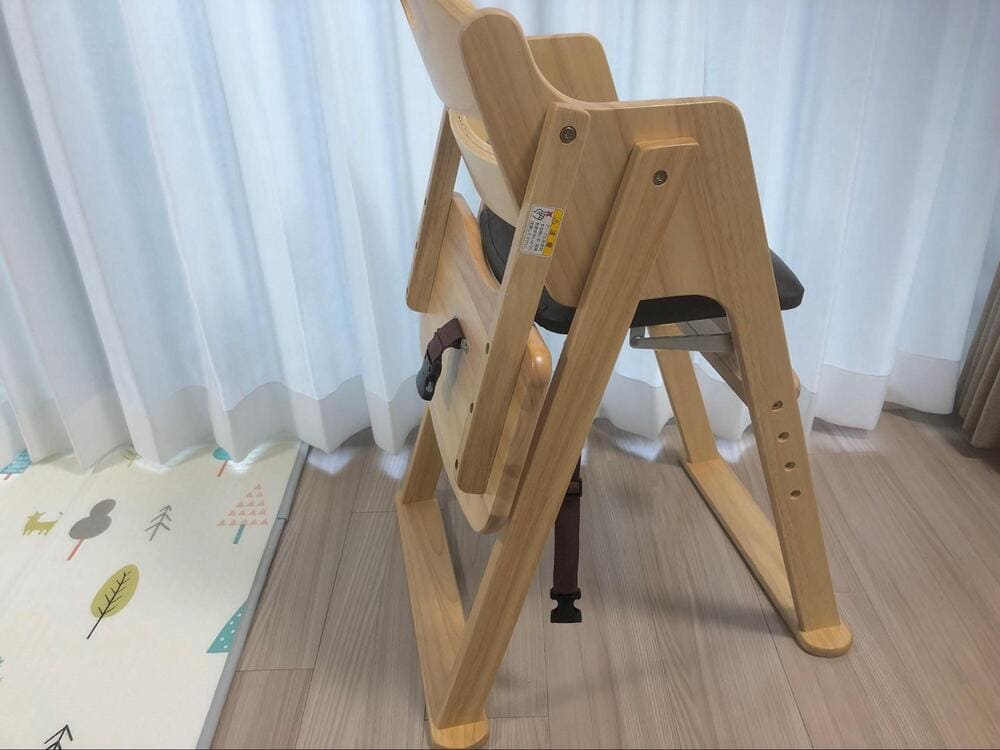 カトージ　木製ワイドハイチェア　口コミ