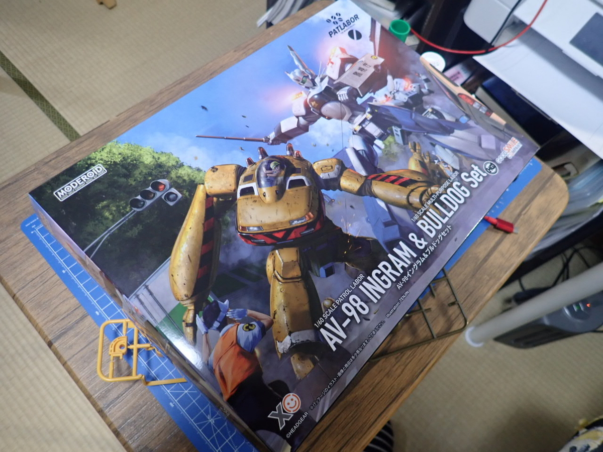 機動警察パトレイバー」イングラム＆ブルドッグ、1/60スケール