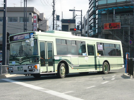 京都市バス1207/いすゞ+西工96MC(PJ-LV234N1・2006)