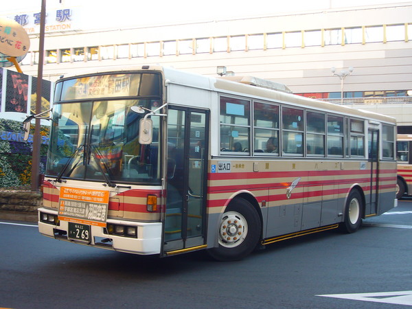 関東自動車269/日産ディーゼル＋富士重工7E(P-U33K・1990)