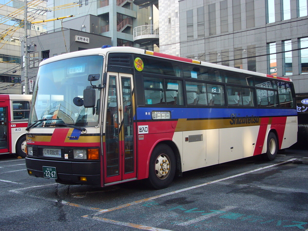 しずてつジャストライン2267/三菱エアロバス(U-MS726SA・1991)