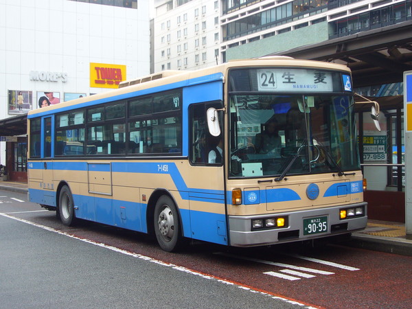 横浜市営バス7-1458/いすゞ＋富士重工7E(KC-LV380L・1997)