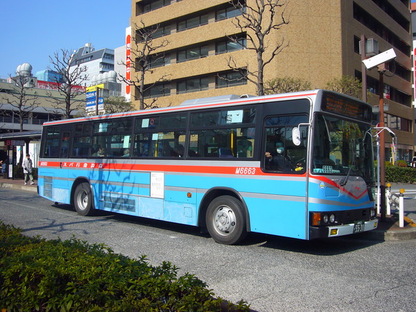 京浜急行バスM6663/三菱エアロスターM(KC-MP217M・1996)