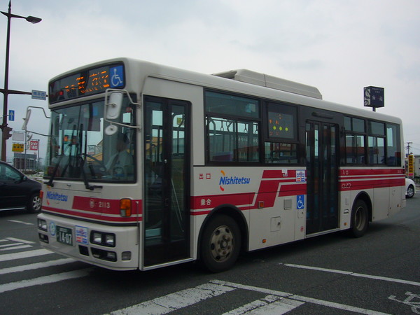 西日本鉄道2113/いすゞ＋西工96MC(PA-LR234J1改・2006)