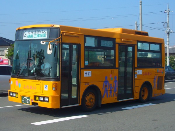 国際十王交通3107/日産ディーゼル＋富士重工8E(KC-RN210CSN・1998)