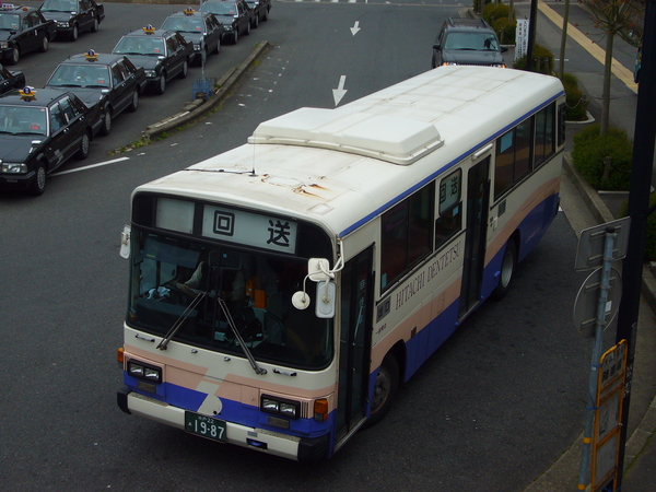 日立電鉄交通サービス1987/日野＋富士重工6E(P-RJ172BA・1986)