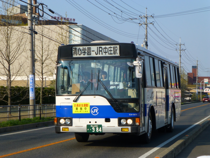 撮影写真より 都京市バス Hyper Dqn Service