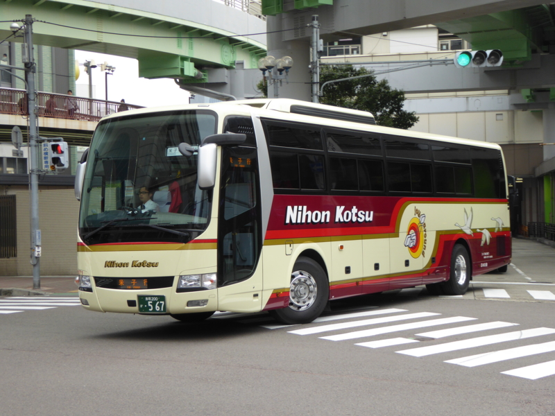大阪 なんば 神戸 米子線夜行便 日本交通 都京市バス Hyper Dqn Service