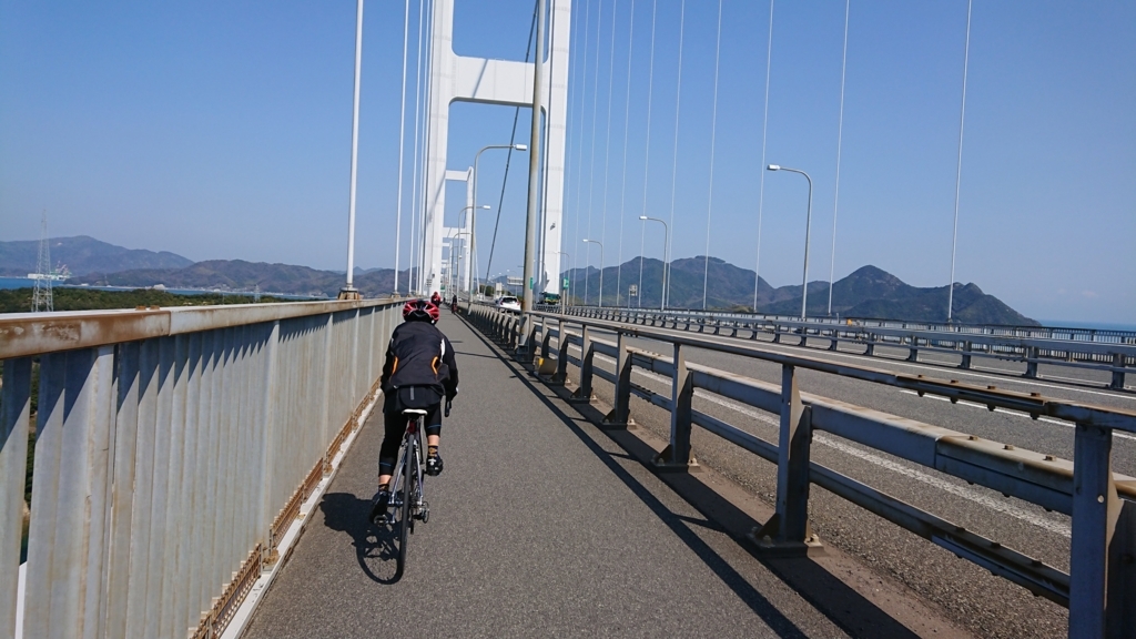 しまなみ縦走　2018　しまなみ海道　ロードバイク　亀老山　ヒルクライム