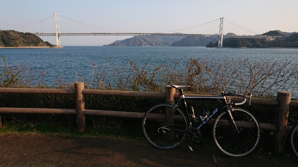しまなみ縦走　2018　しまなみ海道　ロードバイク　亀老山　ヒルクライム