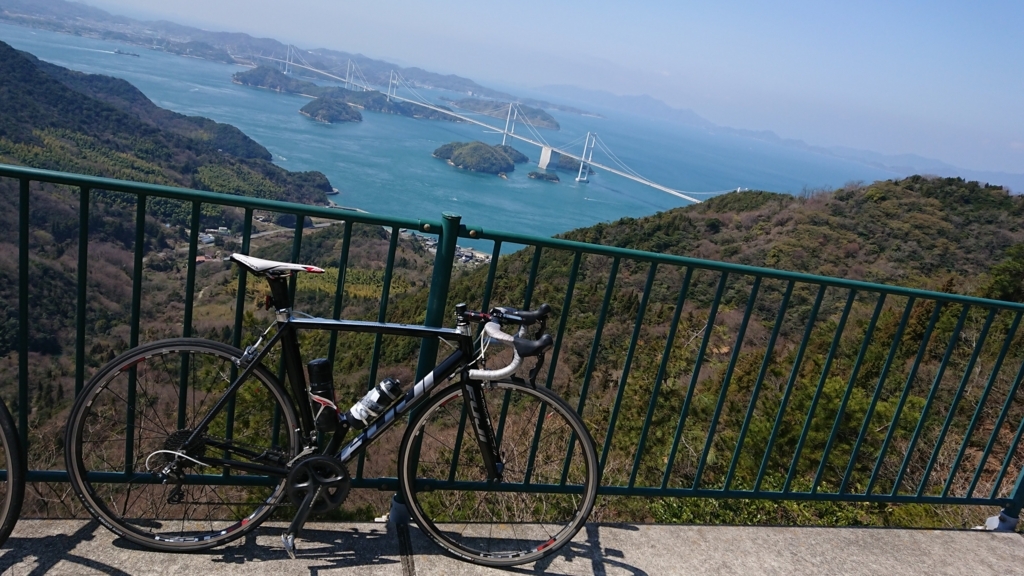 しまなみ縦走　2018　しまなみ海道　ロードバイク　亀老山　ヒルクライム