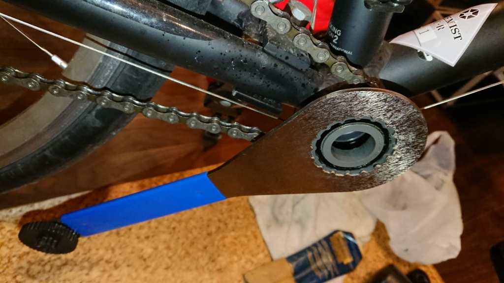 Fuji Palette クロスバイク クランク交換 ロード用 徒然なるままにfujiのロードバイク乗りのブログ