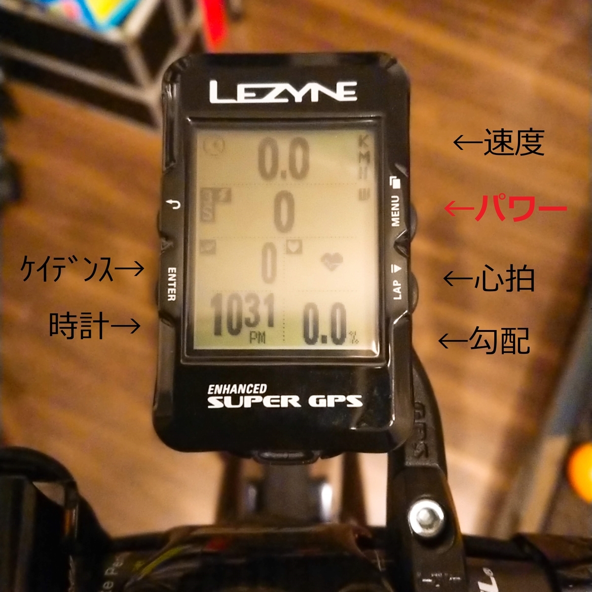 LEZYNE SUPER GPS サイコン導入のお話 - 徒然なるままに