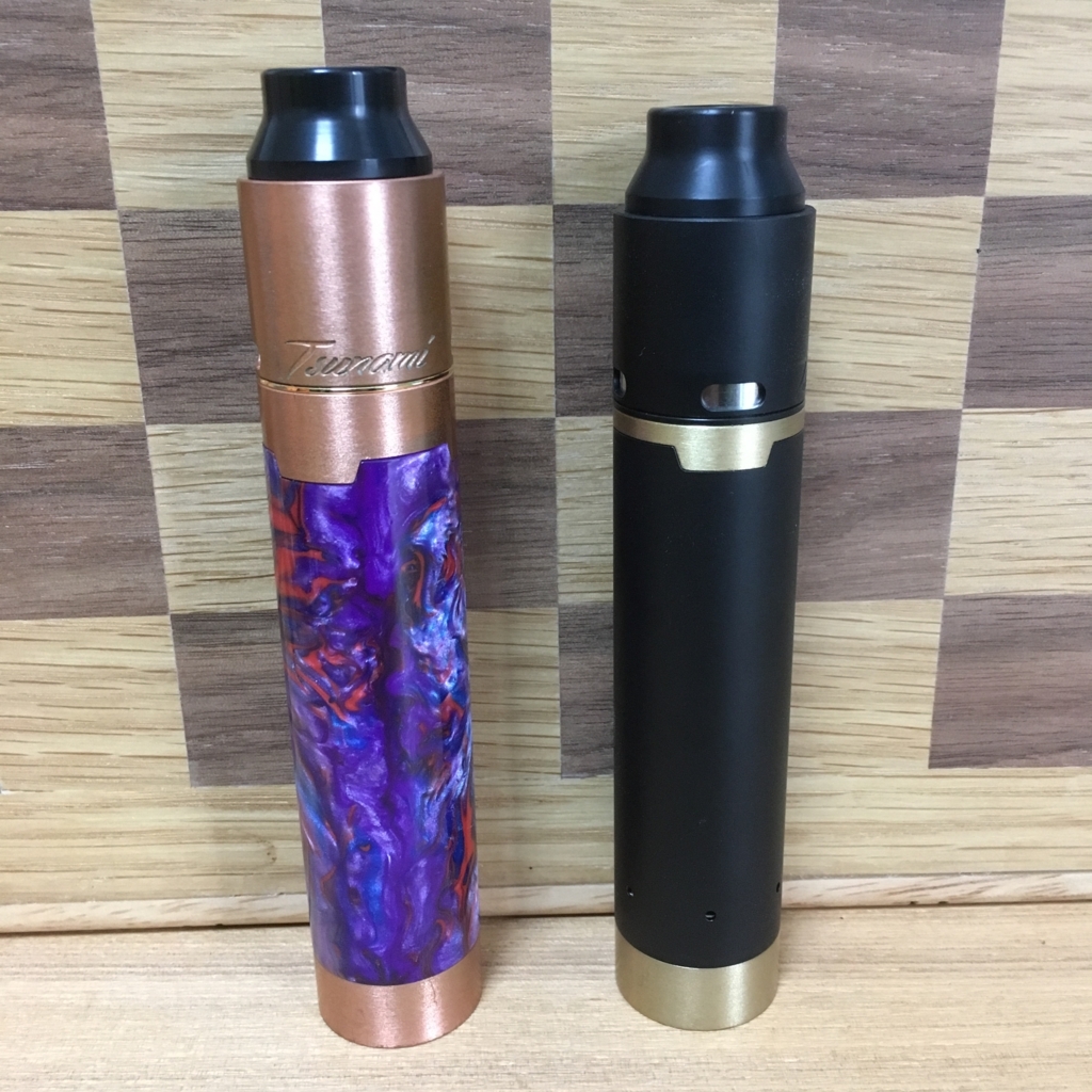 初めてのメカニカルMOD.RDAに！ Tsunami Mech Kit by geek vape