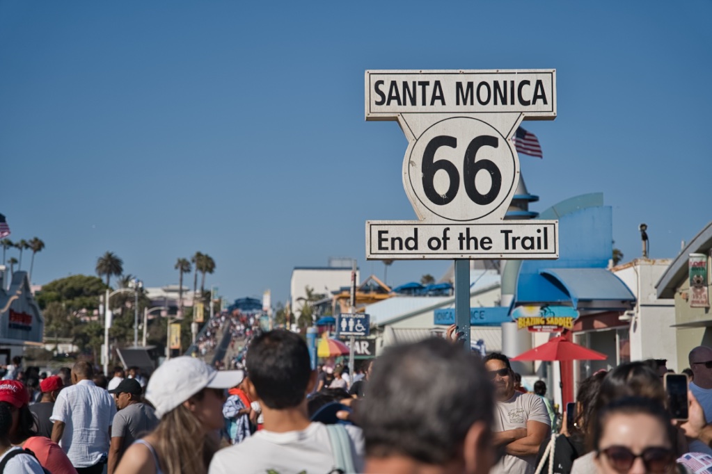 Route 66 終着点、Santa Monicaに行ってみた＠Los Angeles - USA