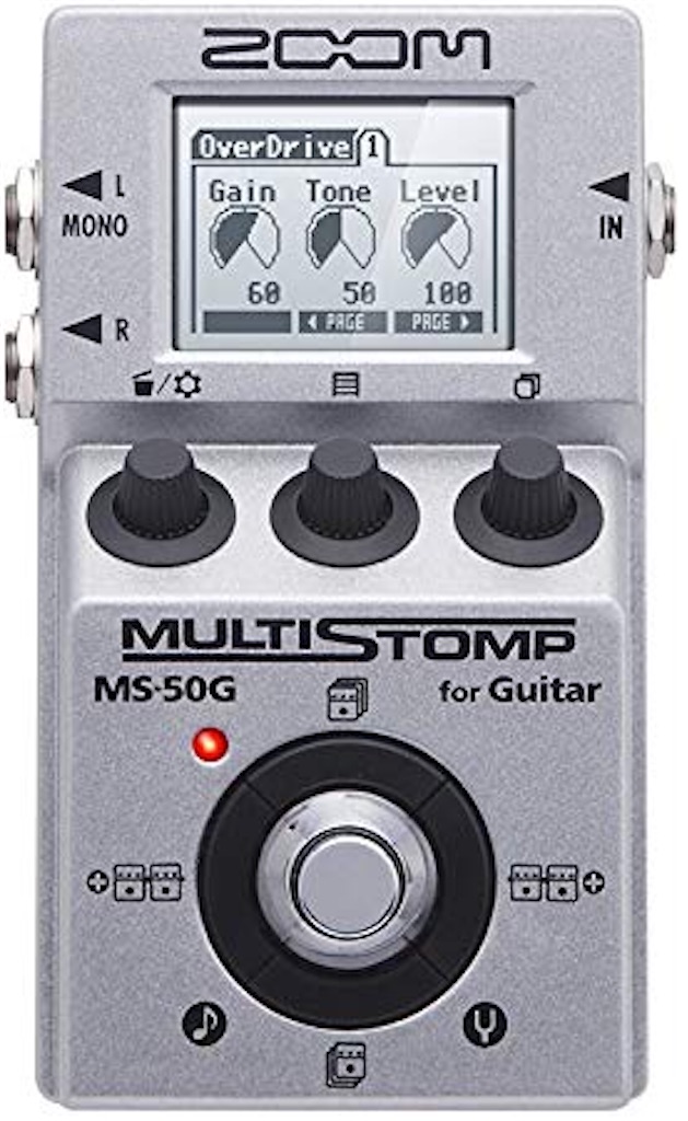 【未使用】ZOOM MS-50G マルチストンプ ギター用 MS-50G MultiStomp Guitar Pedal | ZOOM