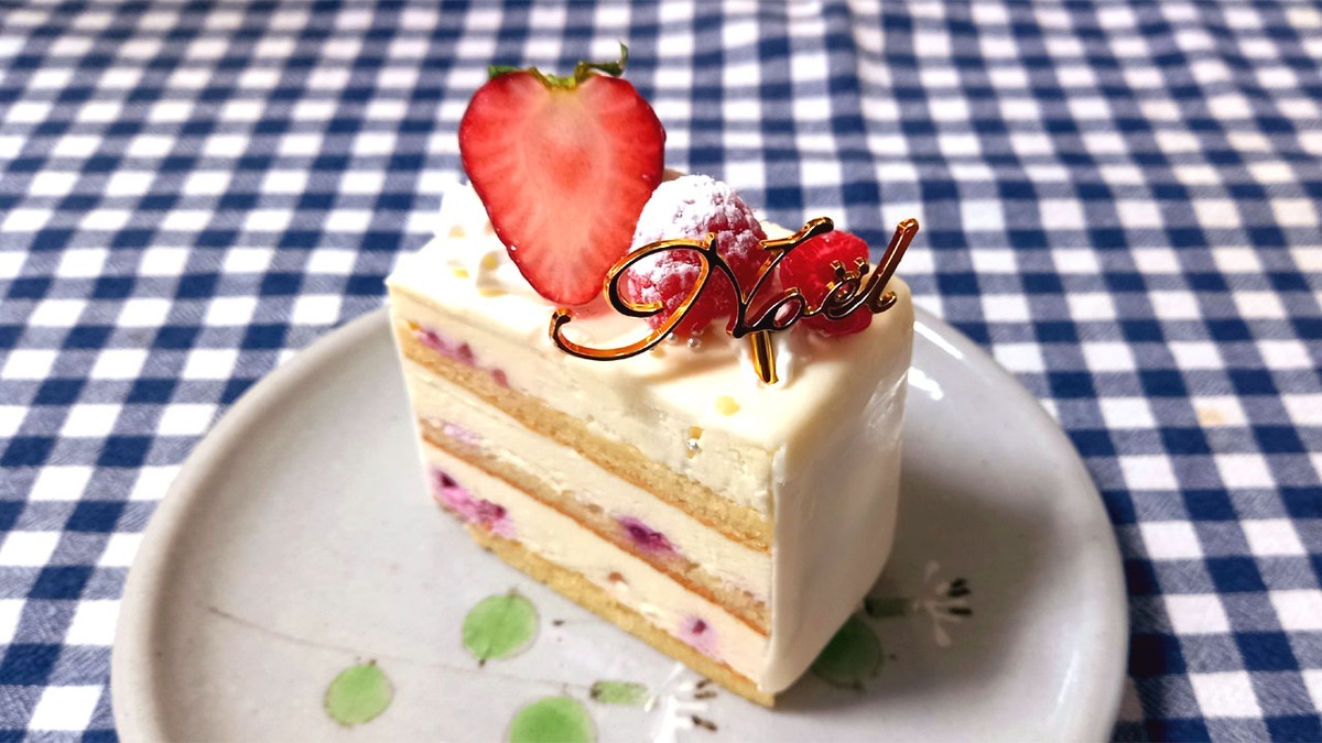 新所沢「エミール」のショートケーキ「ブラン」