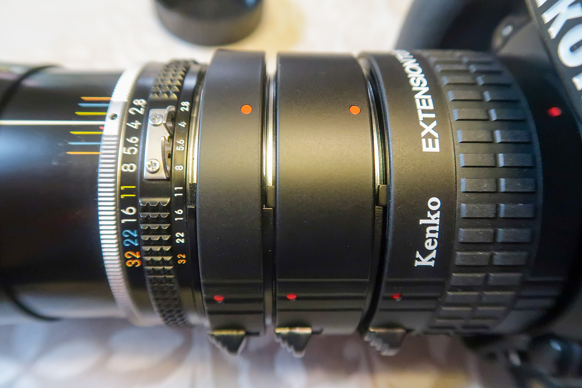 Kenko - Kenko 延長チューブニコンFマウント Nikon Fマウント用 Kenkoのエクステンションチューブを導入して