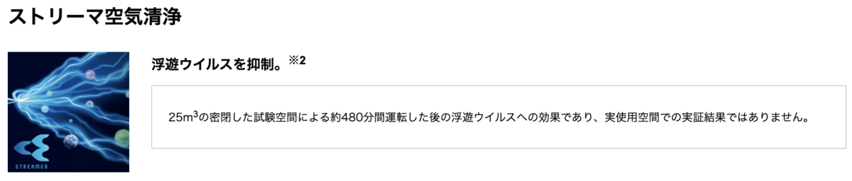 ストリーマ技術で空気清浄も一台で完結