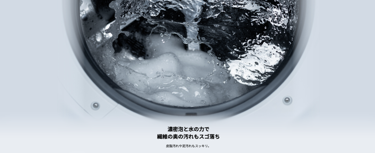 皮脂汚れや泥汚れもスッキリ