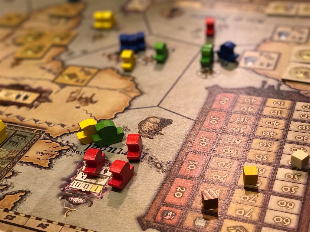 ツクダホビー 大航海時代 CONQUISTADORS　ボードゲーム 大改造！劇的ビ○ォーア○ター！これぞ、ちはら会の神髄か