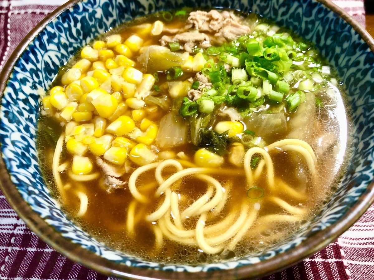 醤油豚骨ラーメン 