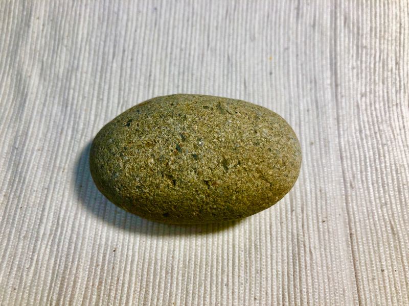 洗った石を撮影した写真
