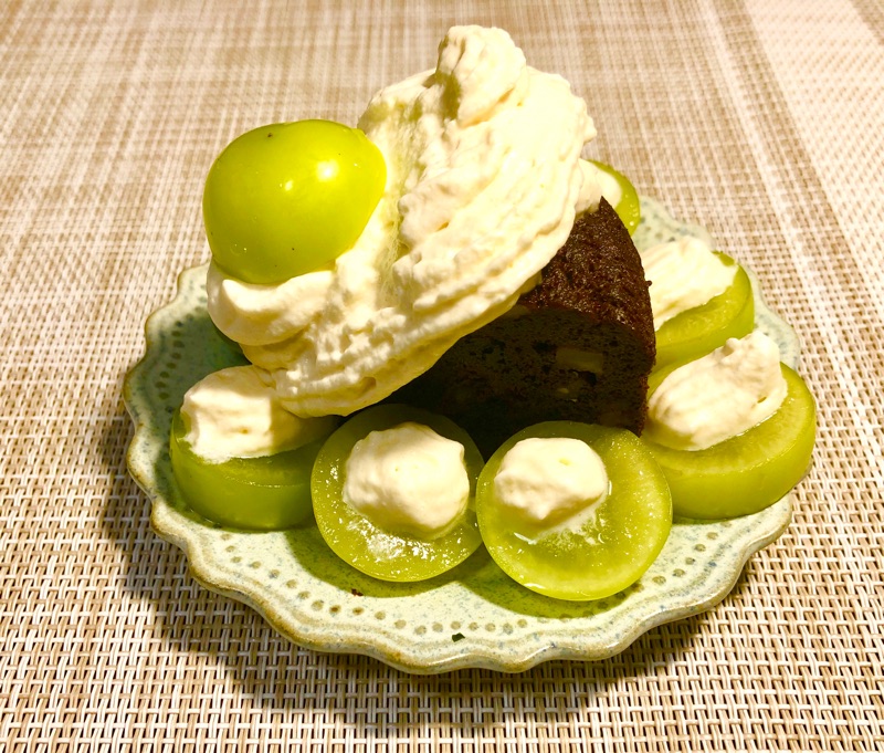 ガトーショコラアレンジを撮った写真