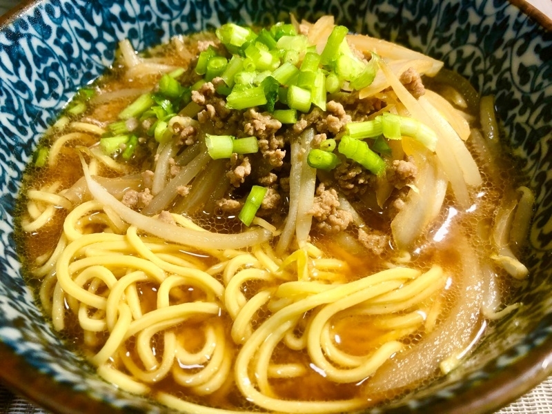 低糖質味噌ラーメンを撮った写真