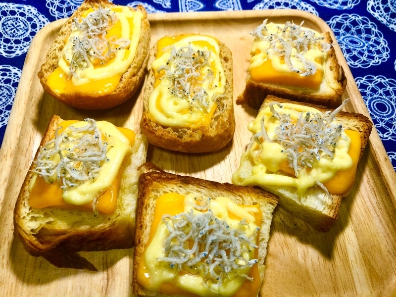 ブランパンのチーズ焼きを撮った写真