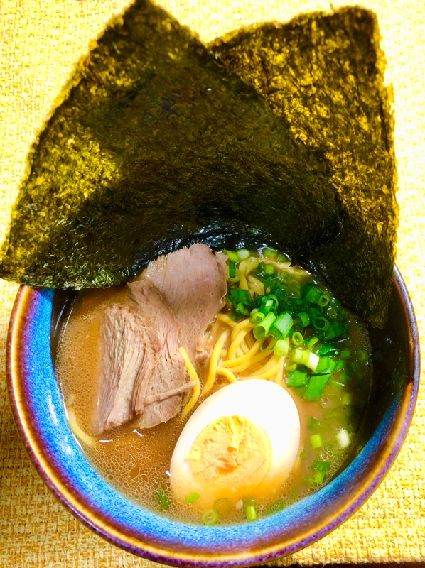 チャーシュー麺を撮った写真