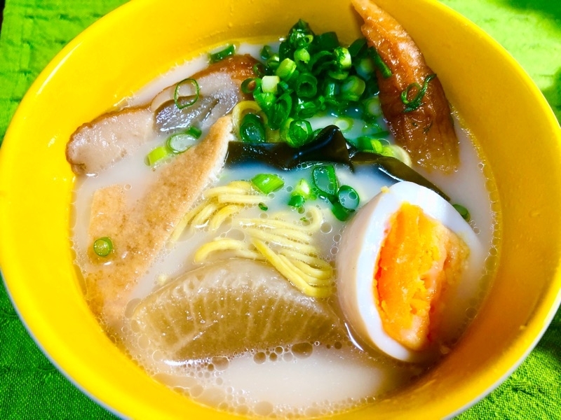 低糖質とん骨おでんラーメンを撮った写真