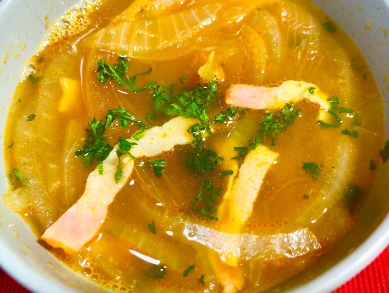 カレースープを撮った写真