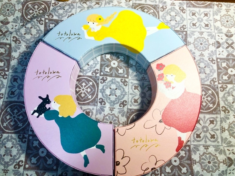totolowaのチョコレートパッケージを撮った写真