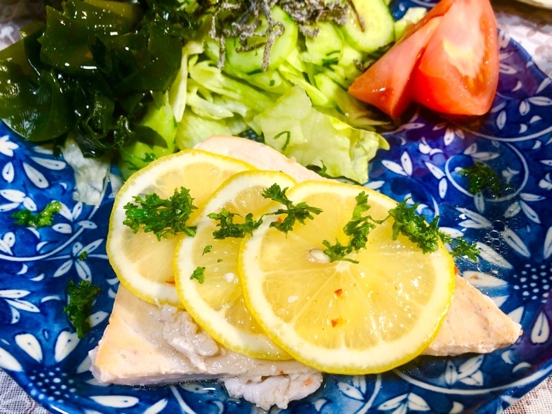 メカジキのレモンソテーを撮った写真