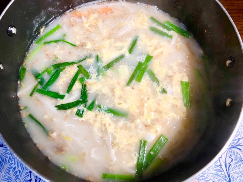 コムタンクッパアレンジスープを撮った写真