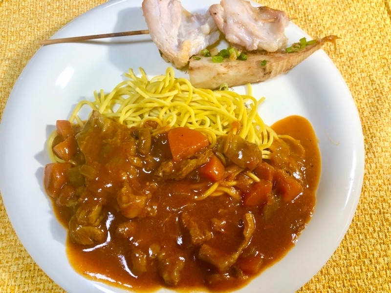 低糖質カレースパゲッティを撮った写真