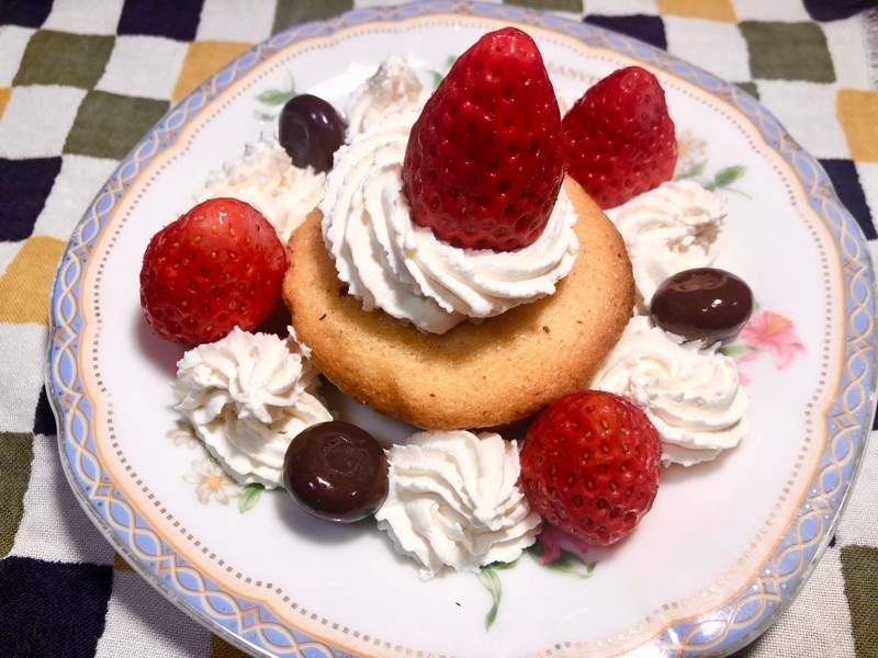 ユウキのイメージのアイスケーキを撮った写真