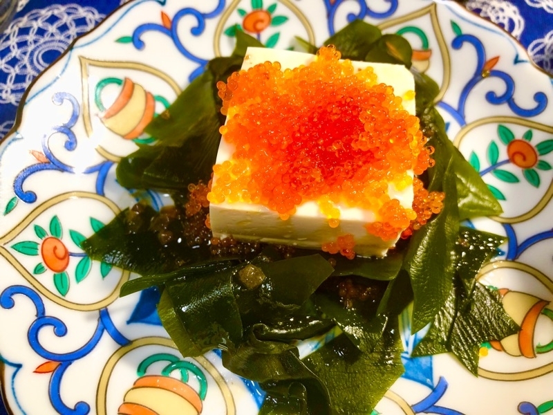 豆腐わかめサラダを撮った写真