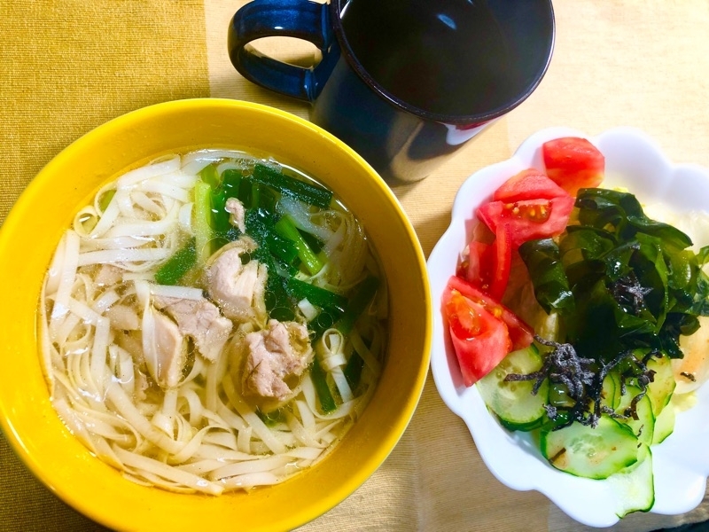 昼食を撮った写真