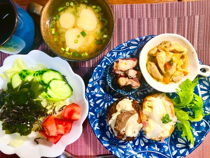 昼食を撮った写真