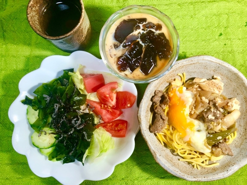 昼食を撮った写真