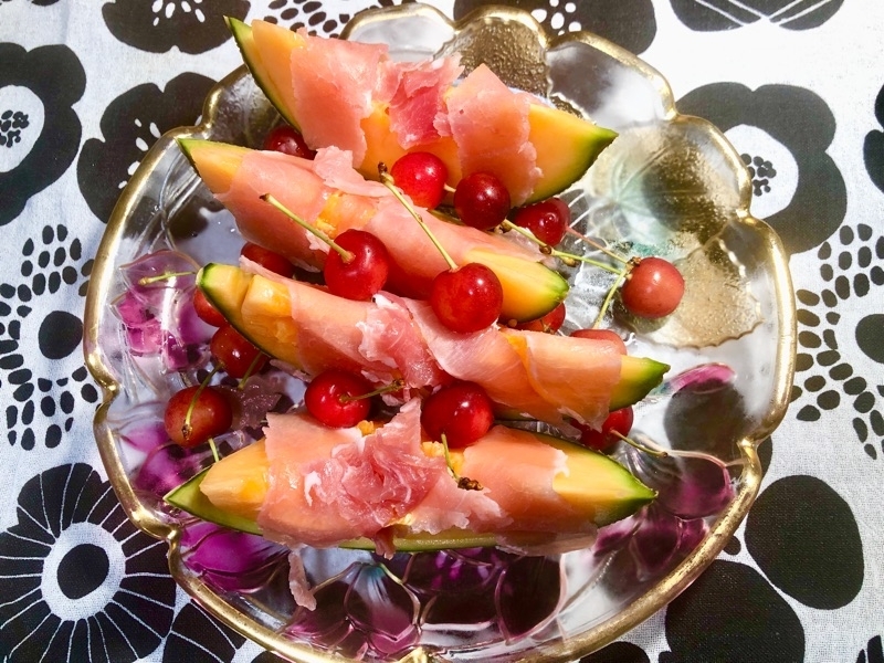 生ハムメロンを撮った写真