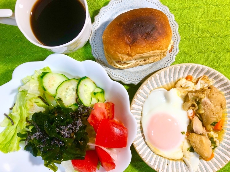 昼食を撮った写真